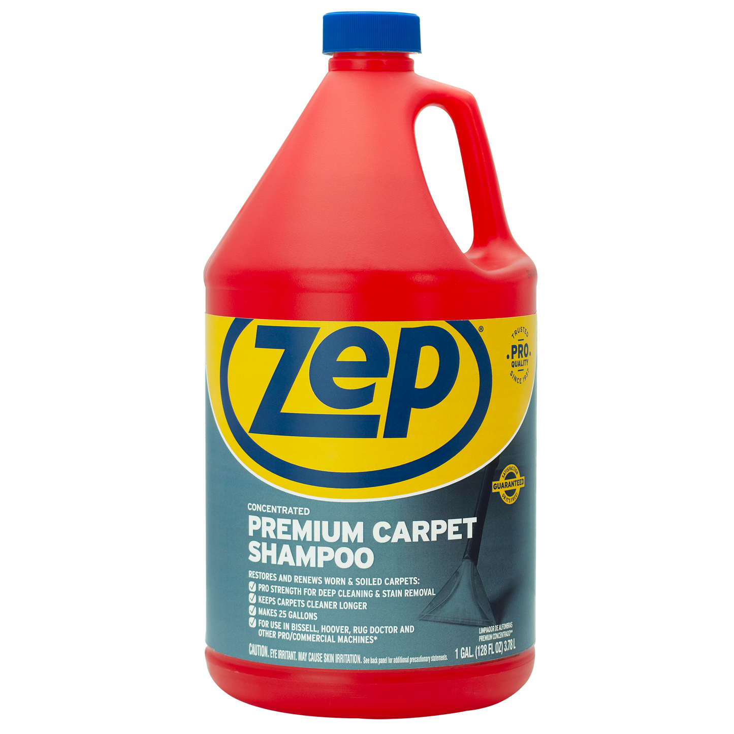 Zep Premium Carpet Shampoo Concentrate – Renews Soiled Carpets – 1 Gallon