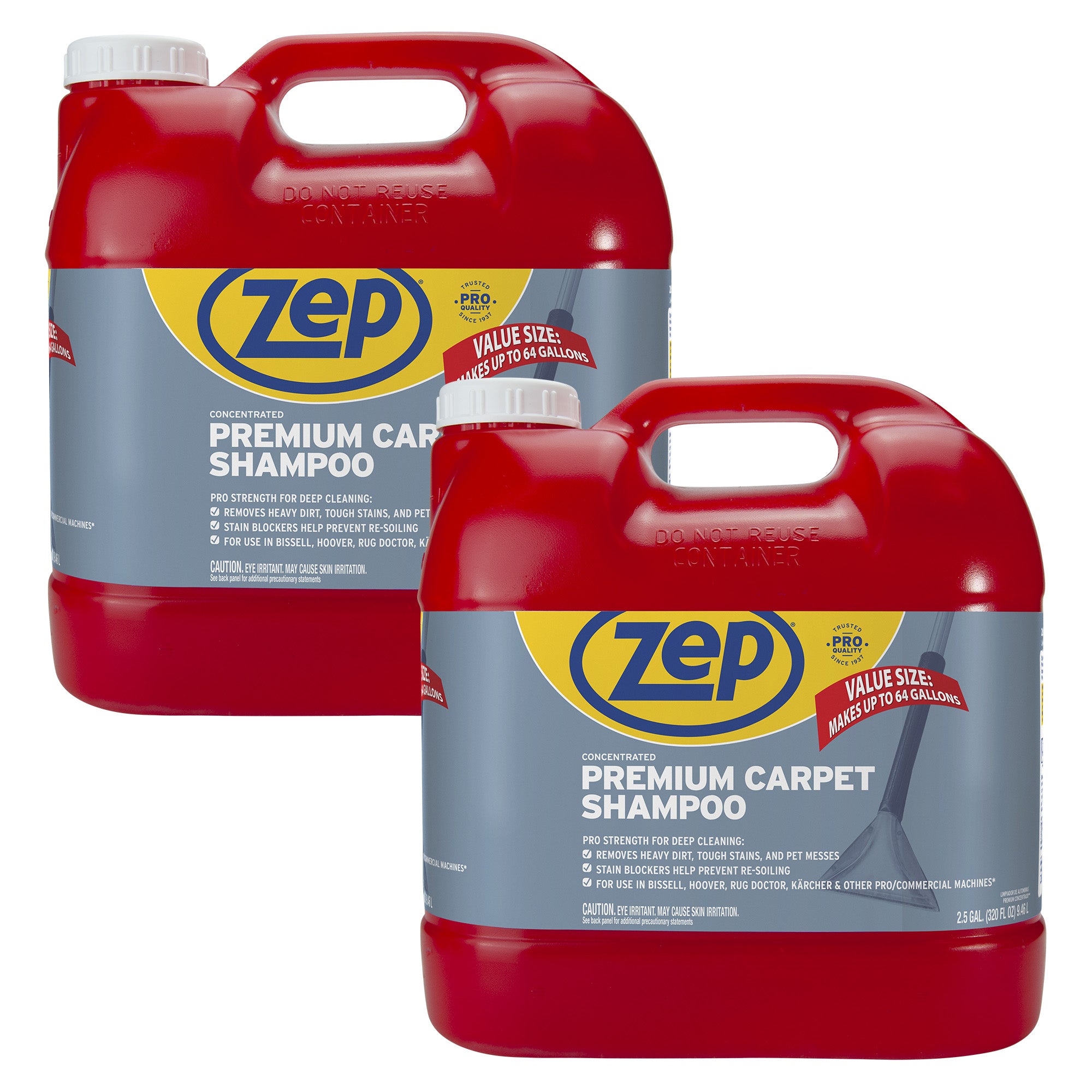 ヒップネス セラム 500ml Zep Premium Carpet Shampoo Concentrate – Renews Soiled Carpets