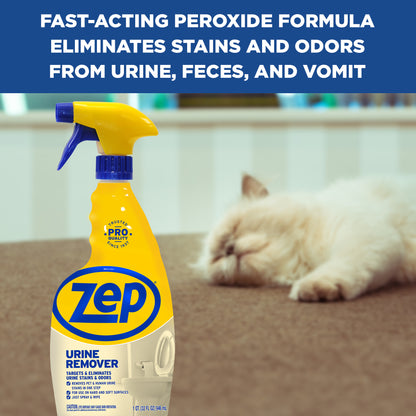 Zep Urine Remover – Targets & Eliminates Urine Stains & Odors – 32 oz