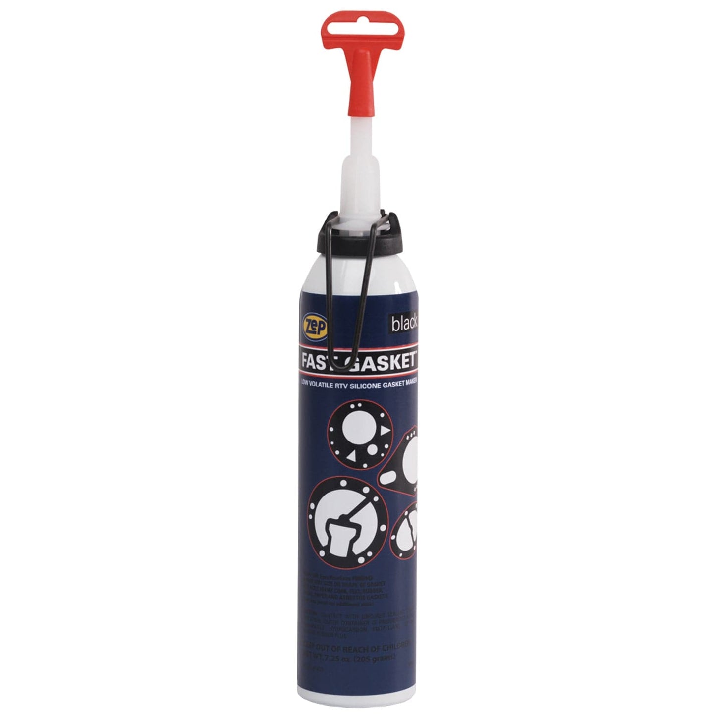 Fast Gasket Black Low Volatile RTV Silicone Gasket Maker - 7.25 oz.