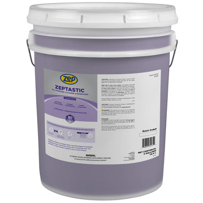 Zeptastic All-Purpose Cleaner & Degreaser with Lavender Scent- 5 Gallon