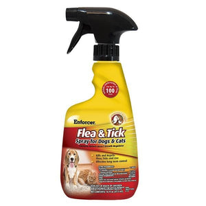 Enforcer Flea and Tick Spray for Dogs and Cats - 16 oz.