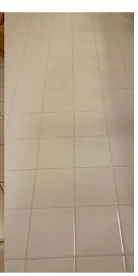 Floor tile grout after Zep Home Pro